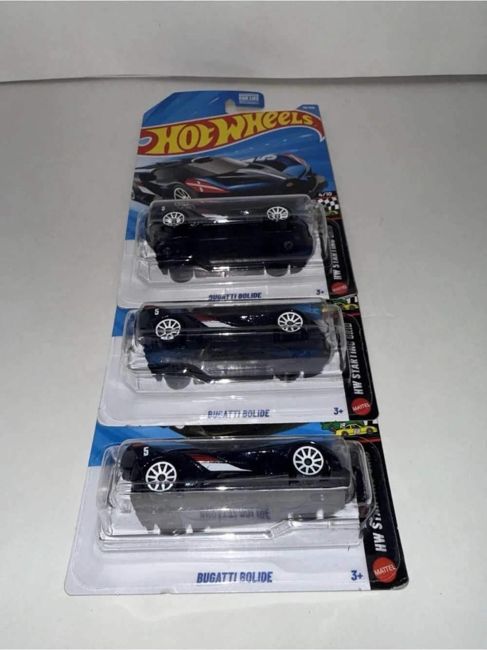 2026 Hot Wheels Mainline Bugatti Bolide 50/250 Black HW Starting Grid 4/10 LOT3